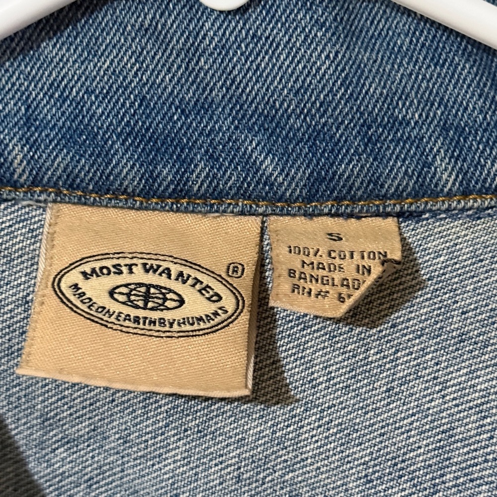 Wanted Light Blue Denim Jacket - Picture 2 of 3